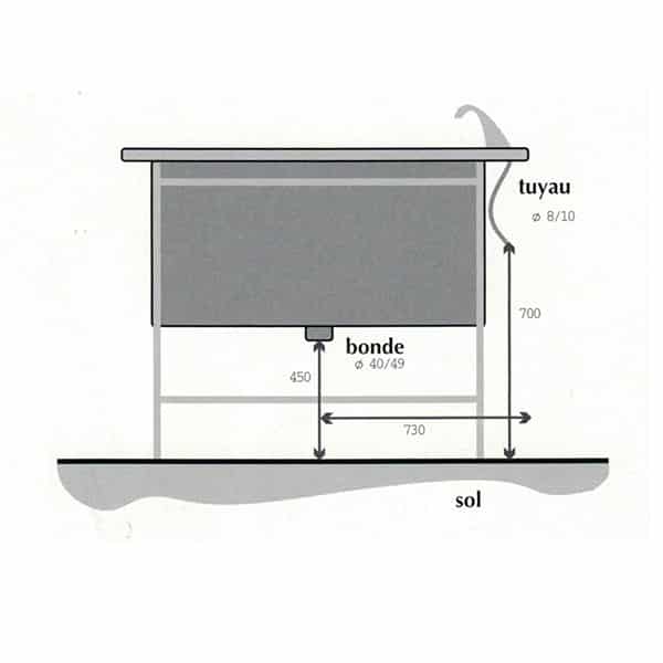 Preparation table | Bar or perforated top