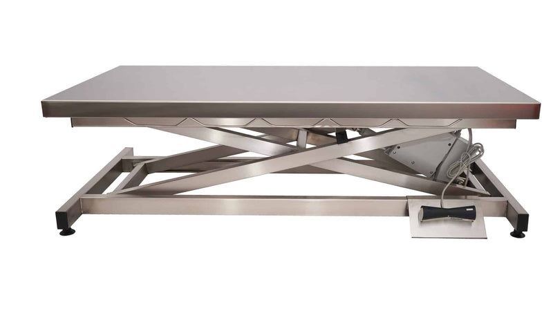 Electric consultation table | pinta ruostumaton teräs tai PVC matto | vaa'alla tai ilman
