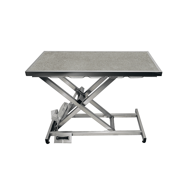 Electric consultation table ELITE flat top | pinta ruostumaton teräs tai PVC matto