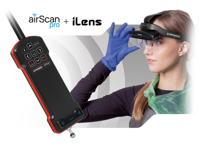 DRAMIŃSKI airScan Pro | Langaton ultraäänilaite | Lineaari tai Convex rektaalianturilla