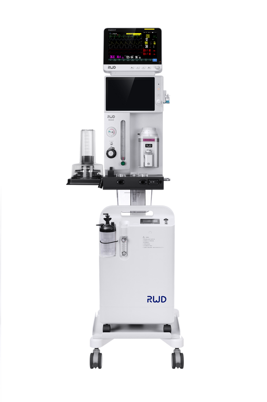 R660 RWD Liikuteltava anestesiakone ventilaattorilla