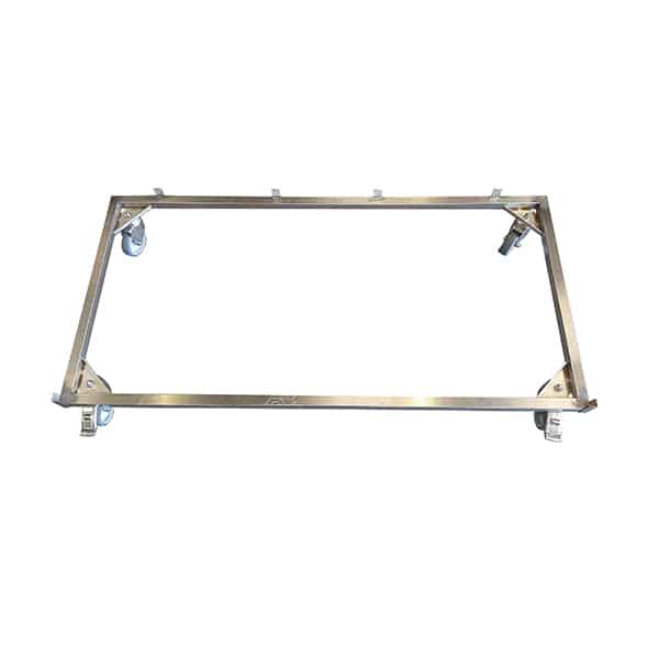 4-wheel chassis for stainless steel cage C