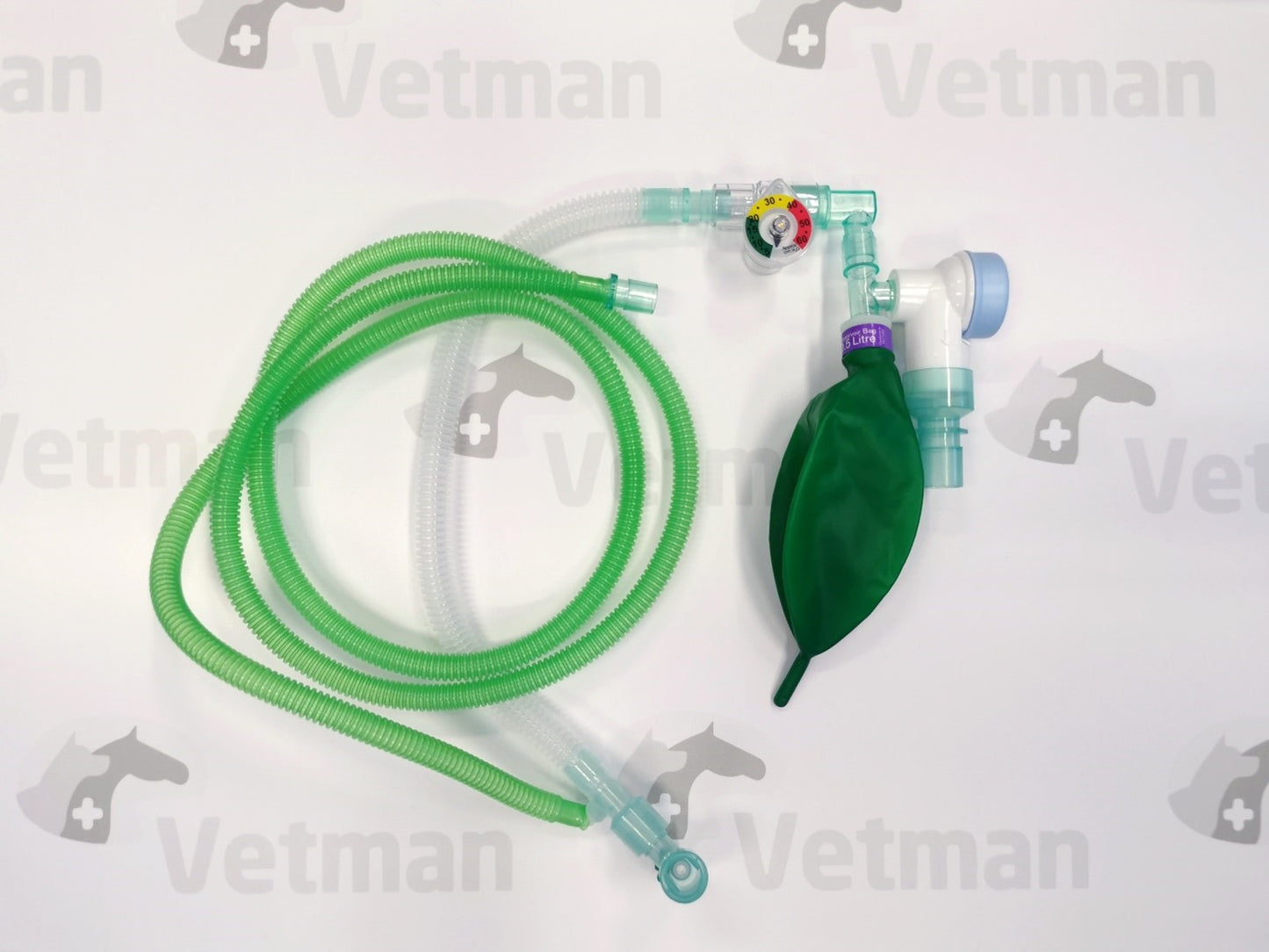 Avoin hengitysjärjestelmä (Pediatric T-piece) manometrillä