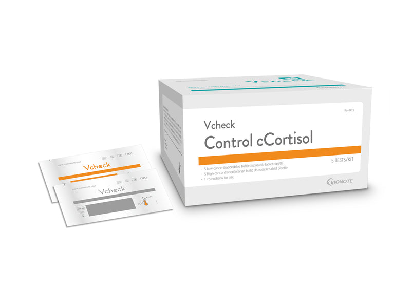 Vcheck Control cCortisol, 5 testiä