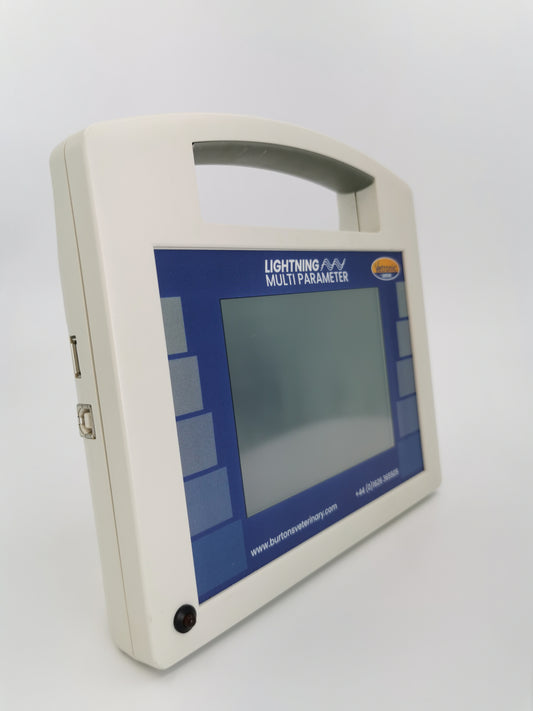 Lightning BASIC anestesiavalvontamonitori (pulssioksimetri, kapnometri & lämmönmittaus)