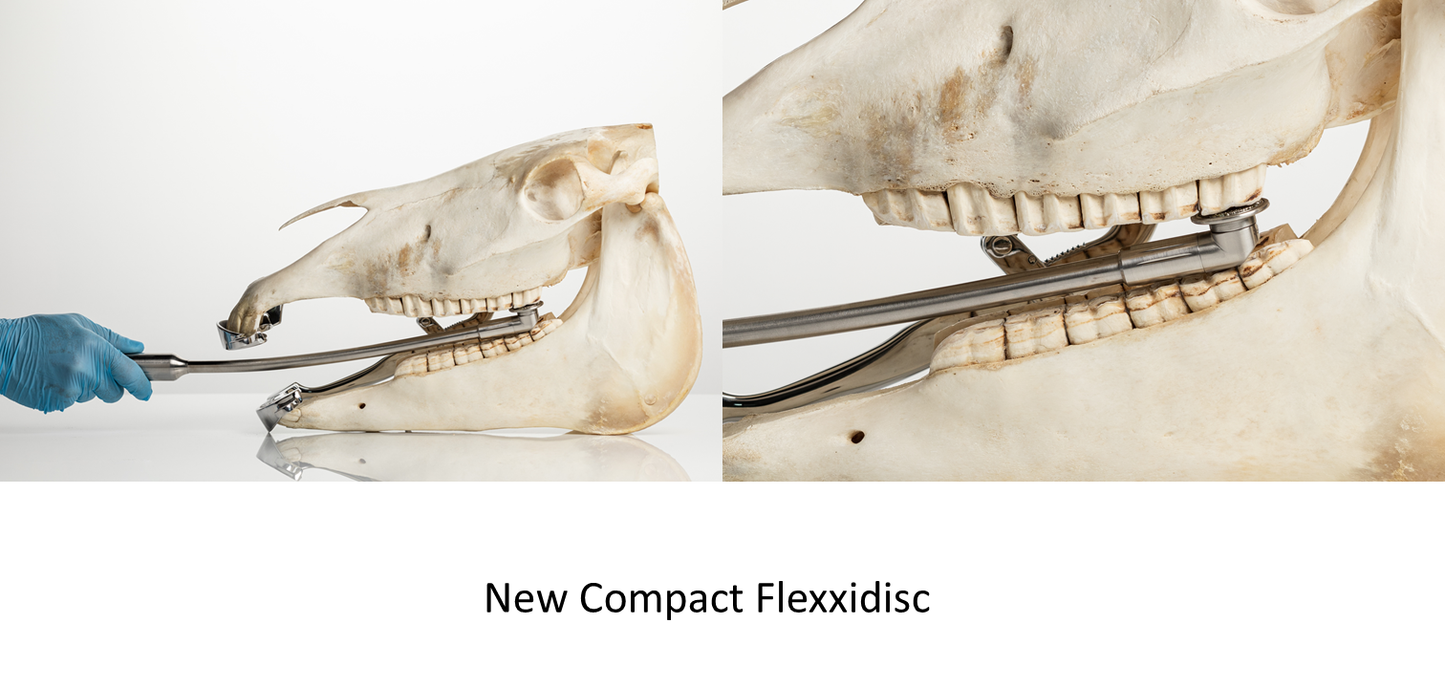 Compact Flexxidisc Curved - Stainless steel or Polymer handle