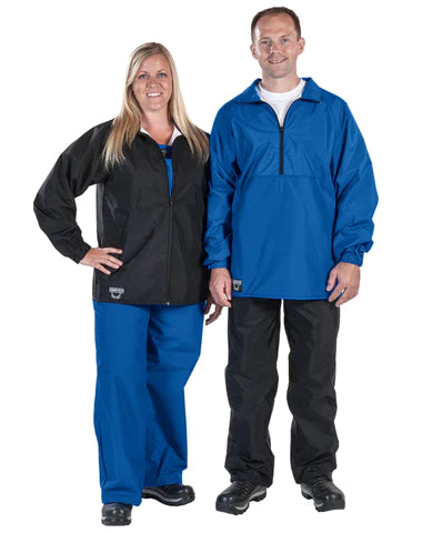 Blue Full Zip Waterproof Jacket