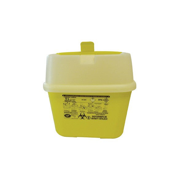 Disposable sharps containers