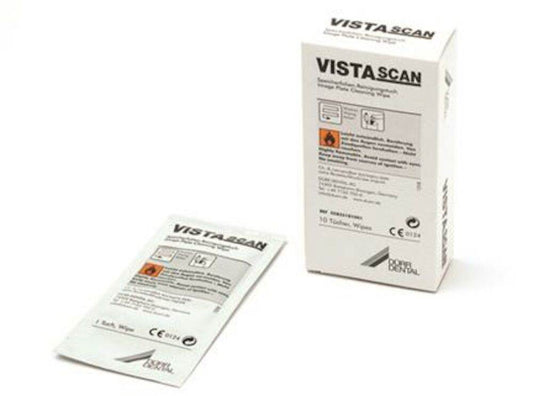 VistaScan Wipes kuvantamislevyn puhdistus- ja desifinointiliina 1x10 kpl