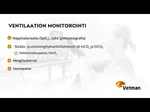 Vetlearning käyttökoulutus MERLIN ventilaattori