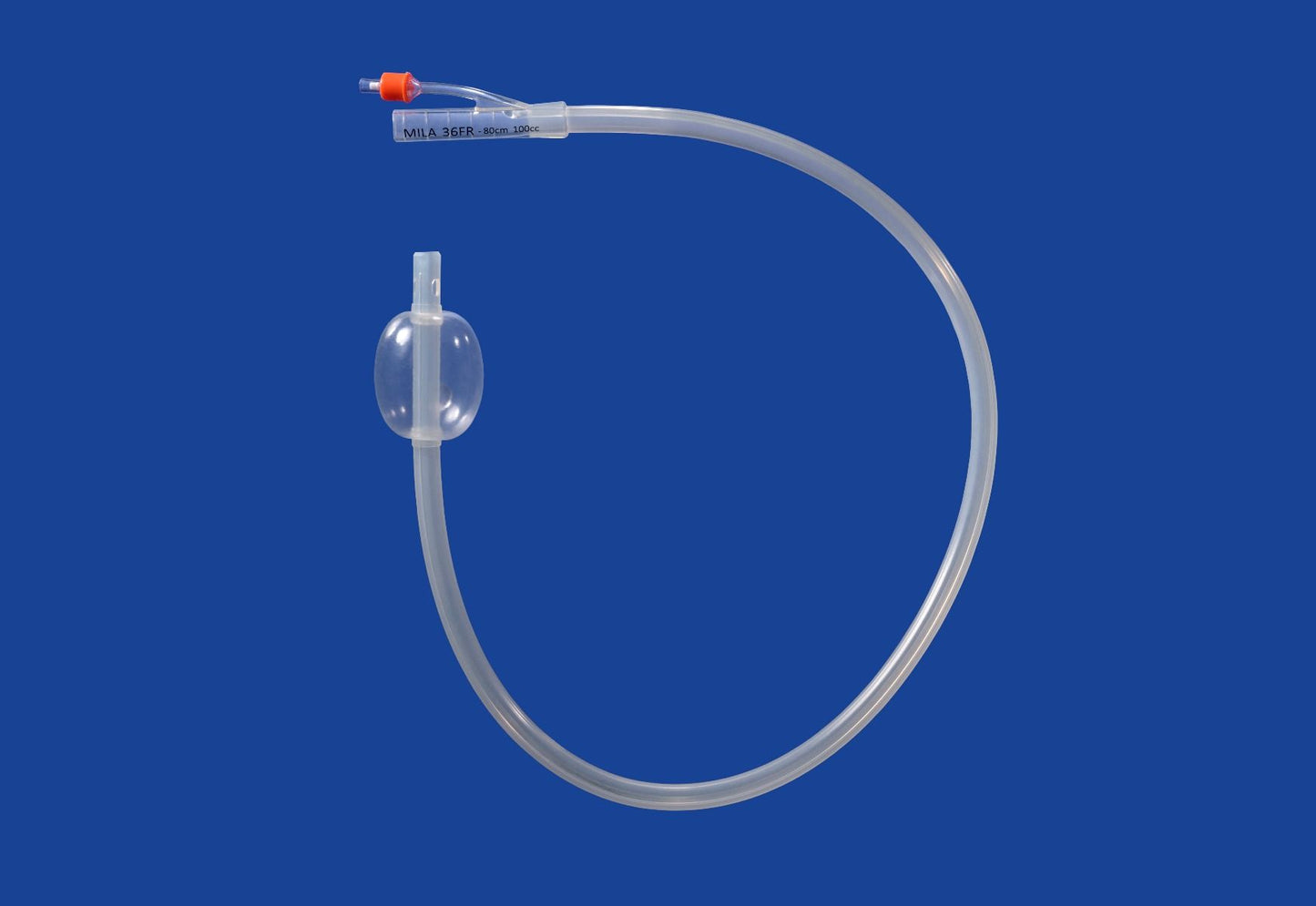 36Fr x 80cm catheter with 100cc balloon cuff