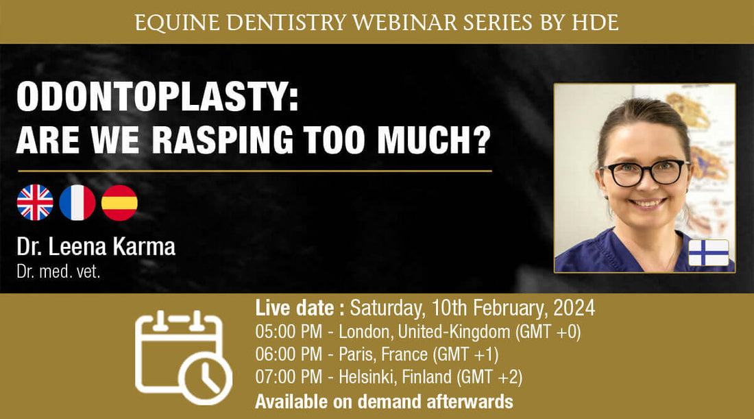 Odontoplasty: are we rasping too much? -webinaari
