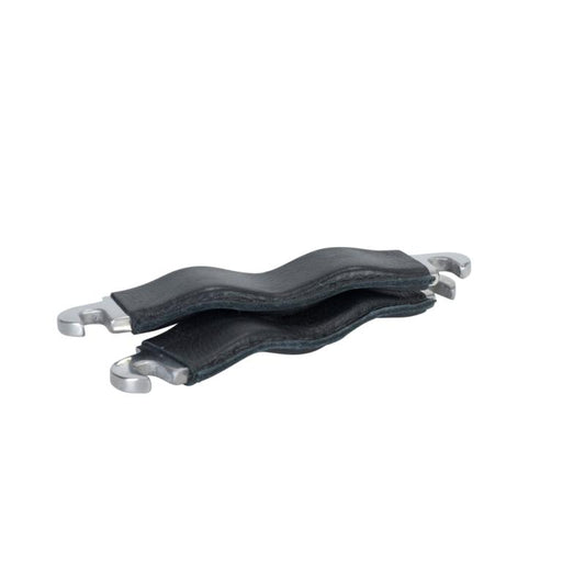 EQUIVET varaosalevyt (2 kpl), nahkapäällysteiset, suunsulkijaan, 14,5 cm x 3,2 cm