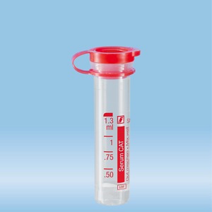 Verinäytteenottoputki | Seerumi | 1.3 ml | 100 kpl