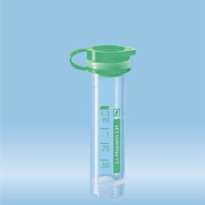 Verinäytteenottoputki | Li-Heparin | 1.3 ml | 100 kpl
