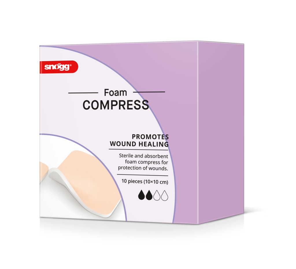 Snögg Foam Compress | 10kpl | eri kokoja