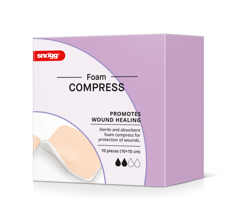 Snögg Foam Compress | 10kpl | eri kokoja