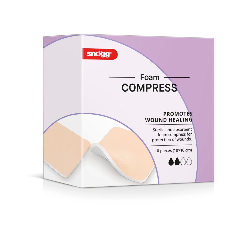 Snögg Foam Compress | 10kpl | eri kokoja