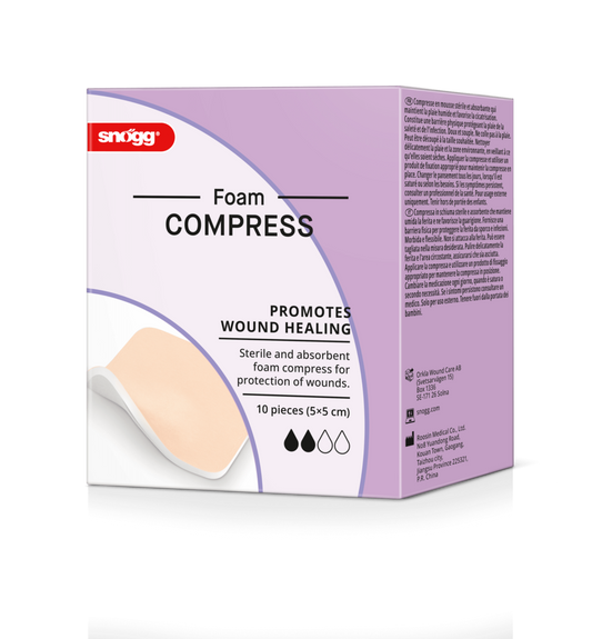 Snögg Foam Compress | 10kpl | eri kokoja