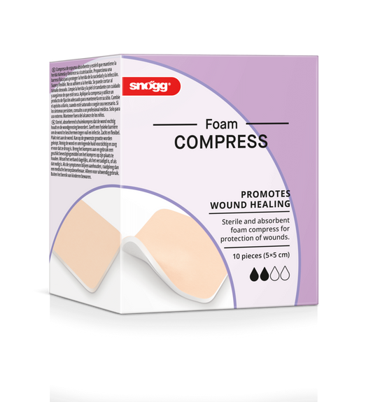 Snögg Foam Compress | 10kpl | eri kokoja
