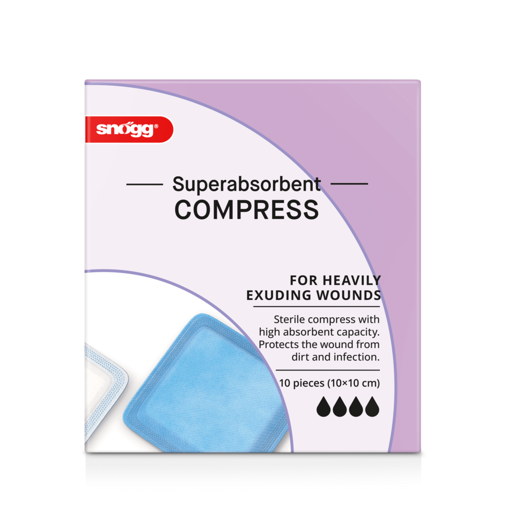 Snögg Superabsorbent Compress | 10kpl | eri kokoja