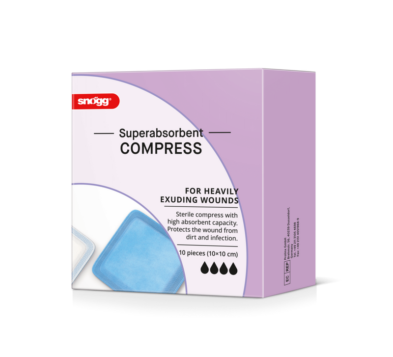 Snögg Superabsorbent Compress | 10kpl | eri kokoja