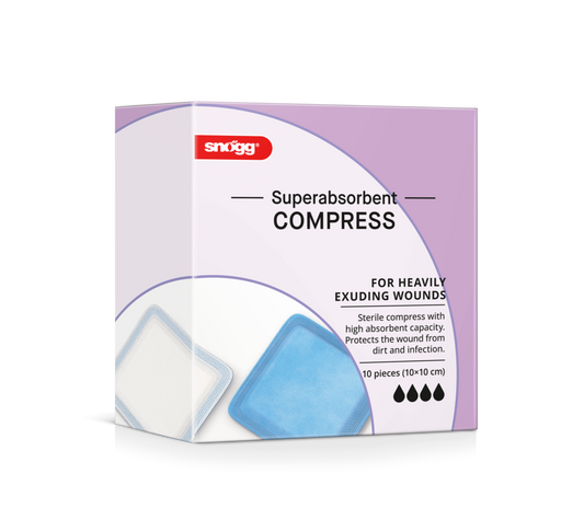 Snögg Superabsorbent Compress | 10kpl | eri kokoja