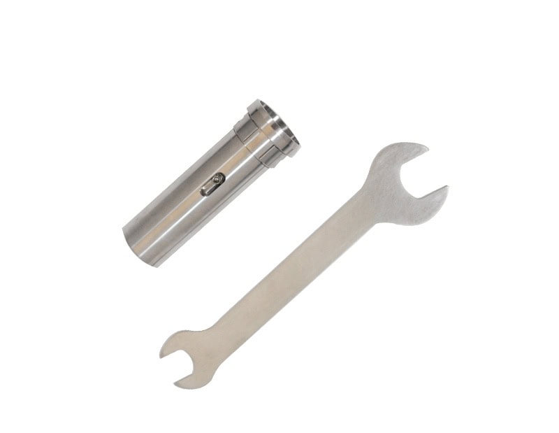 Compact Watercooling Polyfloat curved twist (without burr) - Stainless steel or Polymer handle