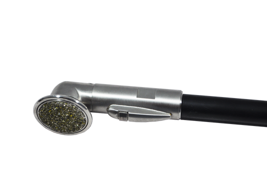 Compact Flexxidisc pitkä ja kaareva käsiosa käännettävällä päällä | Vesijäähdytys | Ruostumaton teräs tai Polymeeri käsiosa