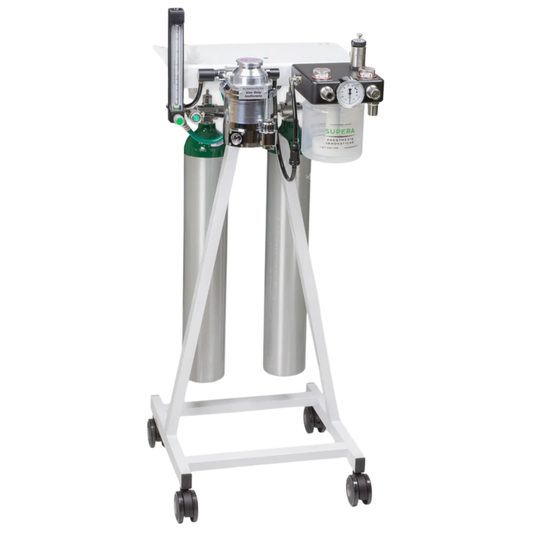 Anestesiakone pyörillä | Pikaventtiili