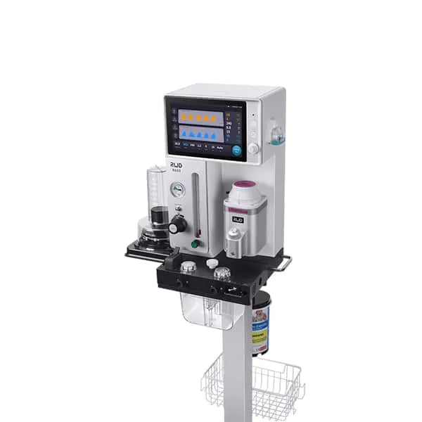 R660-PRO RWD Liikuteltava anestesiakone ventilaattorilla
