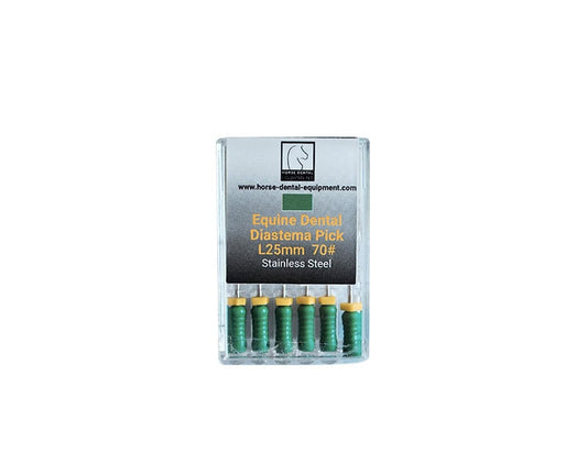 Diastemapiikit #70 K-File & H-File pidikkeille | 25 mm
