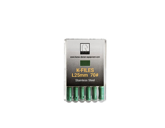 K-viilat #70 K-File & H-File pidikkeille | 25 mm