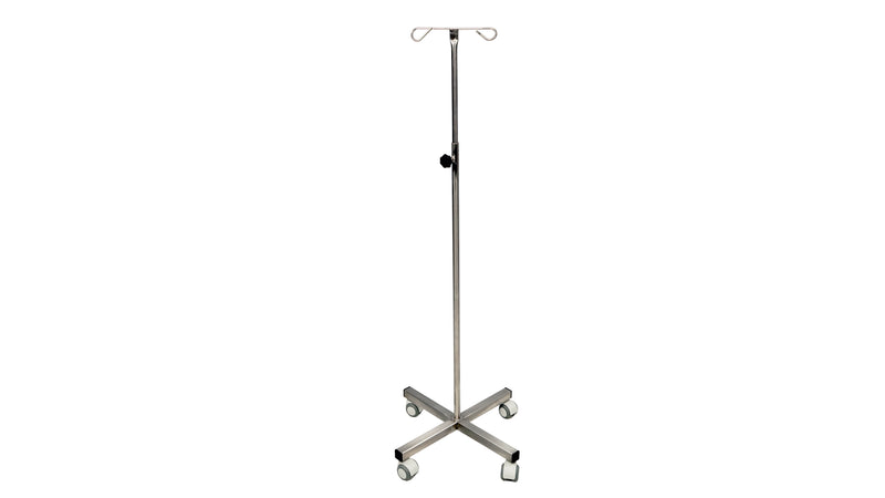 Mobile IV stand adjustable in height