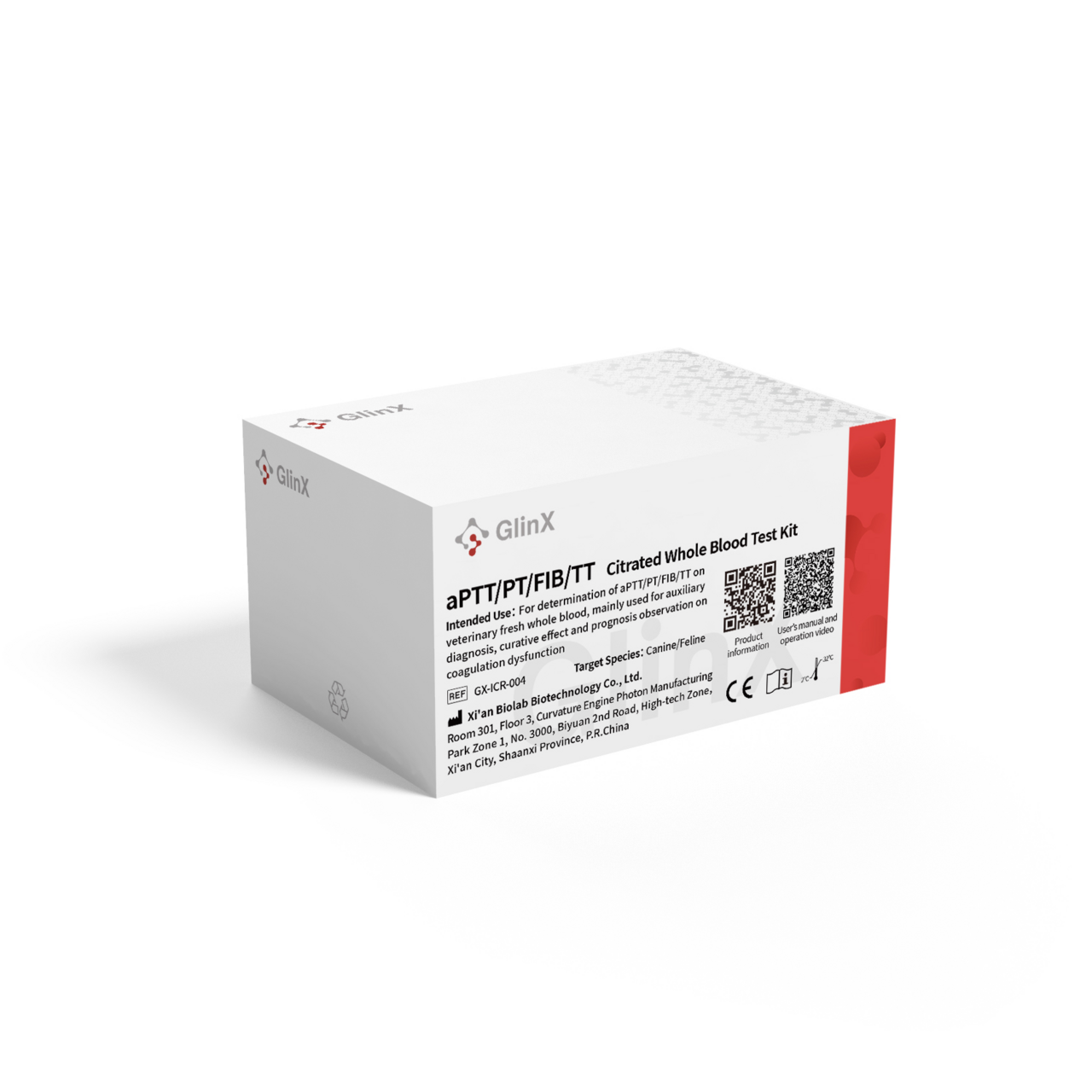 InCoag aPTT/PT/FIB/TT Sitraattitestit