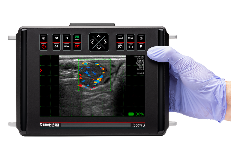 DRAMIŃSKI iScan3 ultraäänitutkimuslaite (ilman antureita)