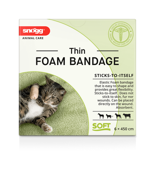Snögg Thin Foam Bandage | 6 x 450 cm