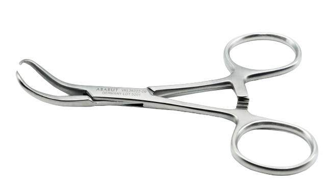 Towel forceps, backhouse 9 cm