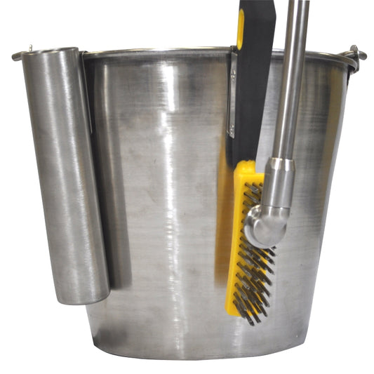 Stainless steel brush without holder