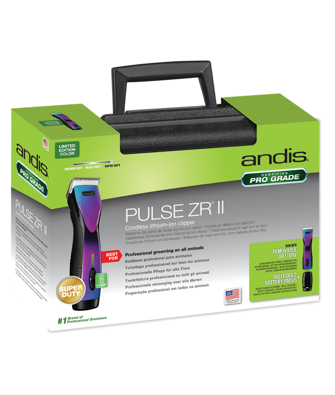 Andis Pulse ZR II®  johdoton karvanleikkuri, Purple Galaxy