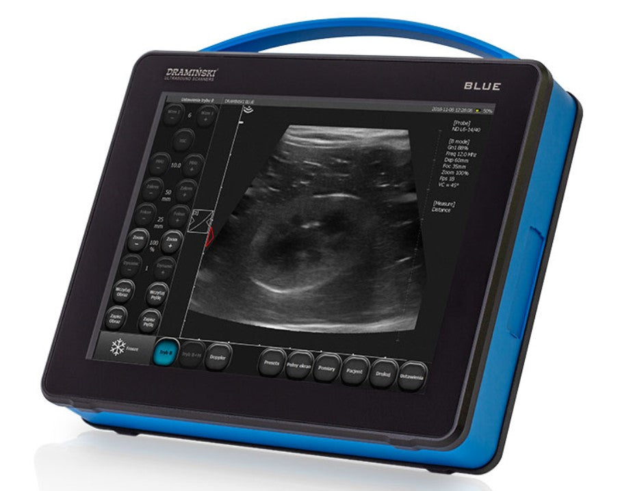 DRAMIŃSKI BLUE ultraäänitutkimuslaite (ilman antureita)