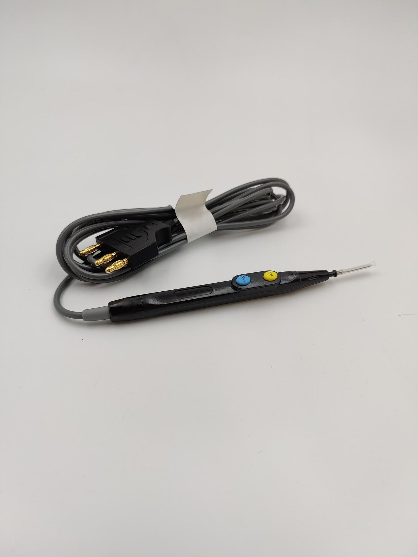 Reusable finger-switch electrode handle 4,0 mm