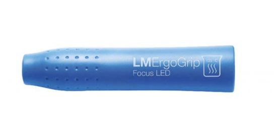 LM ErgoGrip Focus LED, silikonisuoja, sininen