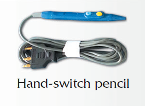 Kentamed Reusable finger-switch handle, 2.4 mm