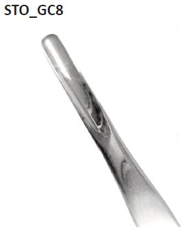 Curved bone rongeur Ø 8 mm