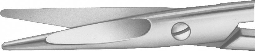 Kudossakset Mayo-Stille | 140 mm | suorat | tylppä-tylppä | chambered blades