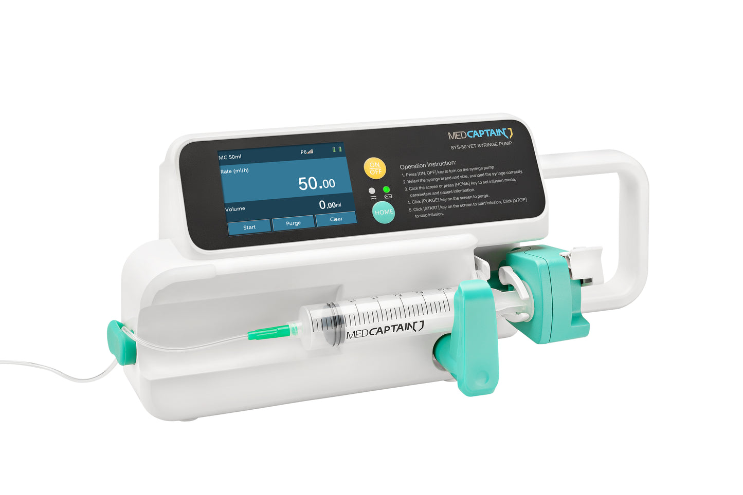 SYS-50VET Syringe pump, no wiFi